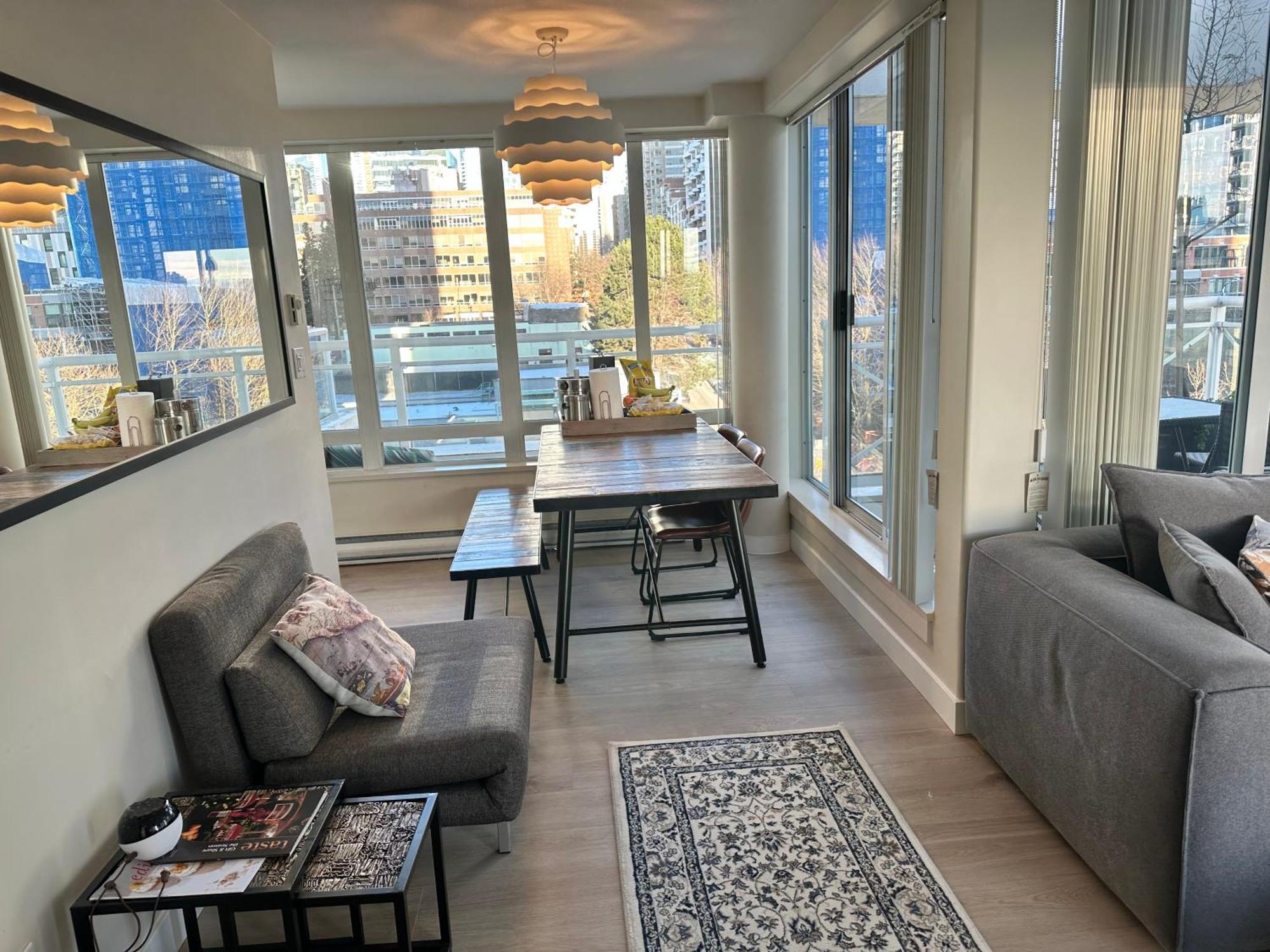 Penthouses Of Beach Ave Vancouver Buitenkant foto