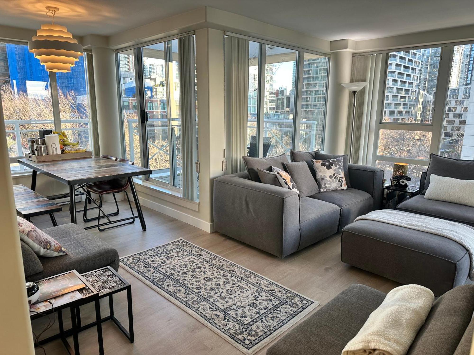 Penthouses Of Beach Ave Vancouver Buitenkant foto